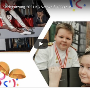 Kinderkarneval: virtuelle Kindersitzung 2021