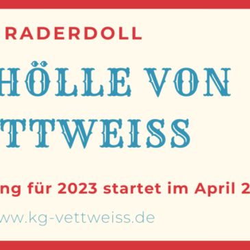 Kartenvorverkauf findet am 09. April 2022 statt !