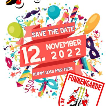 -Safe the date- Sessionseröffnung 2022/2023