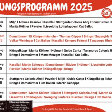 Programm Übersicht 2025