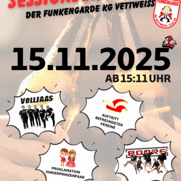 Sessionseröffnung der Funkengarde 2025🔴⚪️