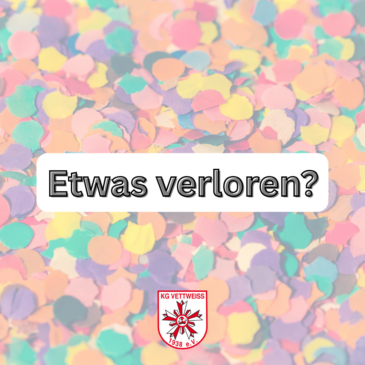 Fundsachen Rosenmontagszug Vettweiß